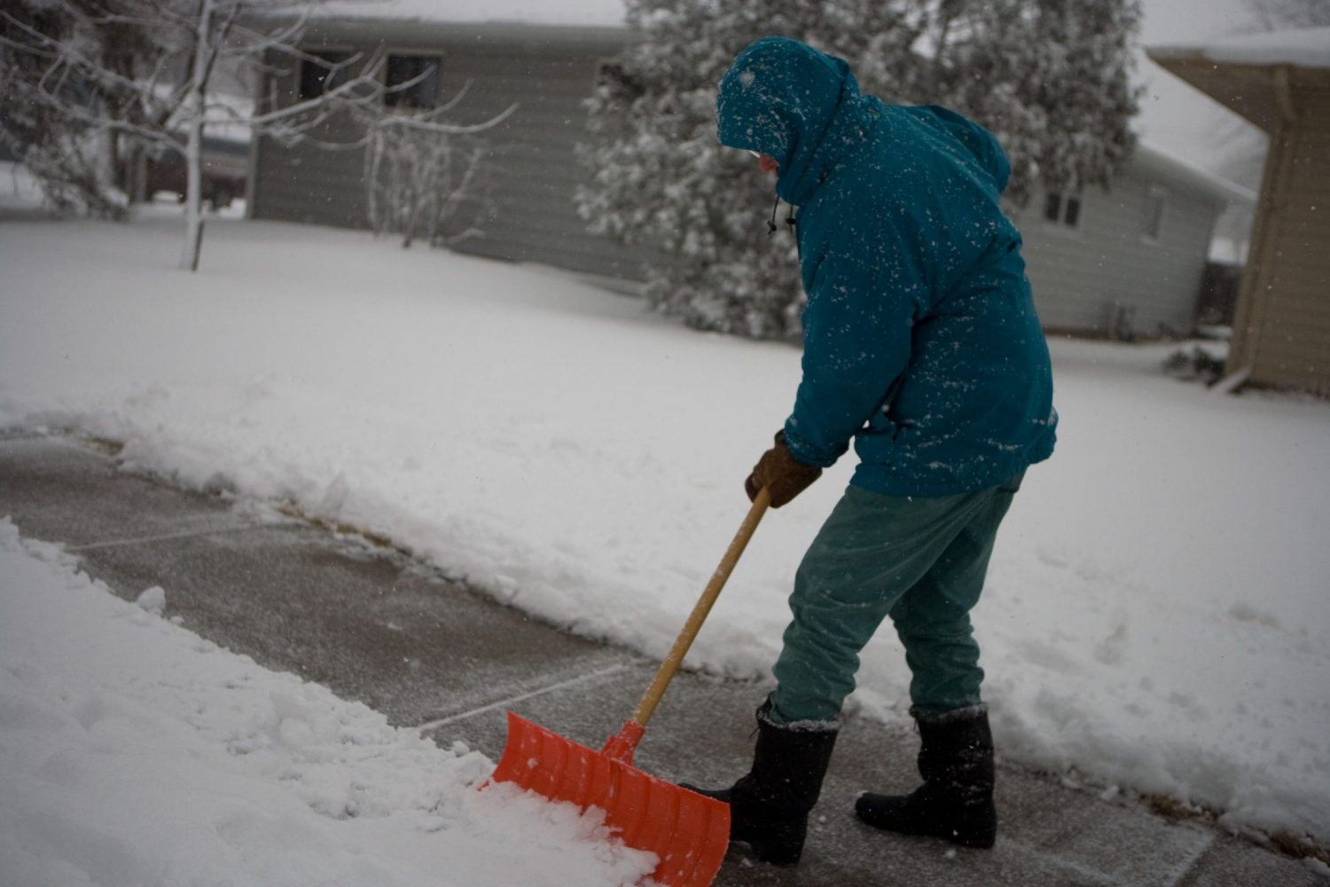 Sidewalk Snow Removal Photo